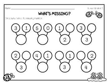 Counting Part Part Whole Number Bonds Math Activities for Kindergarten ...