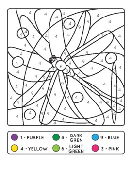 Bugs Color By Numbers - Bugs Color By Numbers - Bugs Color By Numbers PDF