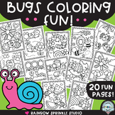 Bugs Coloring Pages!
