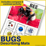 Bugs Describing Mats and Compare and Contrast Mat for Spee