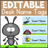 Bugs Editable Name Desk Tags