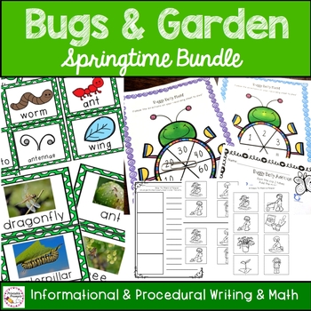 Preview of Bugs Insects and Gardens Bundle