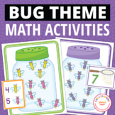 Bugs & Insects Math - Kindergarten & Preschool Numbers 1-2