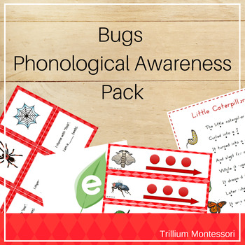 Preview of Bugs Theme Phonological and Phonemic Awareness Activities