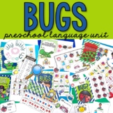 Bugs & Insects Preschool Language Unit for Speech Therapy 