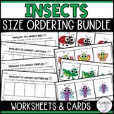 Bugs Size Ordering Insects for Spring | Order by Size | Cu