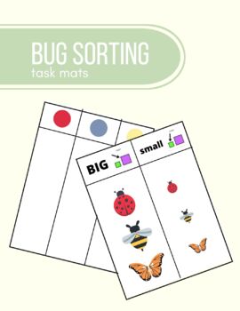 Preview of Bugs Sorting Activity