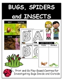 Bugs, Spiders and Insects - Play-Based Mini-Unit