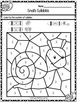 Bug and Insect Themed Kindergarten Math and Literacy Worksheets and
