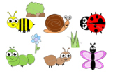 Bugs and Garden Clip Art