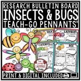 Bugs and Insects Activities Spring Science Research Templa