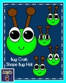 Bugs and Insects Activity Shape Bug Hat Craft - Math Cente