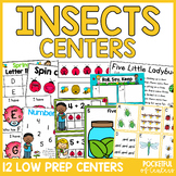 Bugs and Insects Centers Kindergarten Math and Literacy Ac