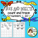 Bugs and Insects Count and Trace (Numbers 0-20)