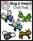 Bugs and Insects Craft Bundle - Grasshopper - Ant - Fly - 