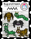 Bugs and Insects Craft - Praying Mantis - Spider - Flea - 