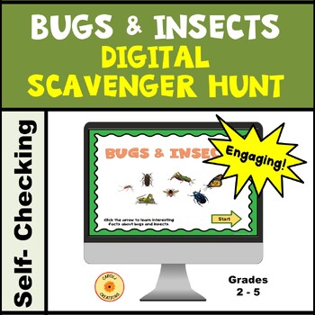 Bugs And Insects Digital Scavenger Hunt By Carolj Creations 