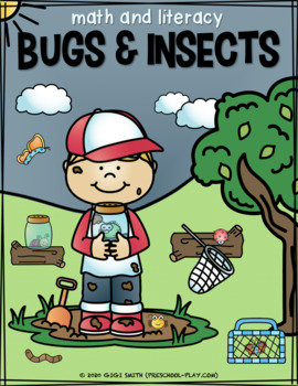 Preview of Bugs and Insects Math and Literacy