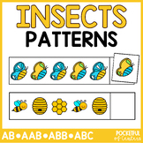 Bugs and Insects Patterns {AB, ABC, ABB, AAB}