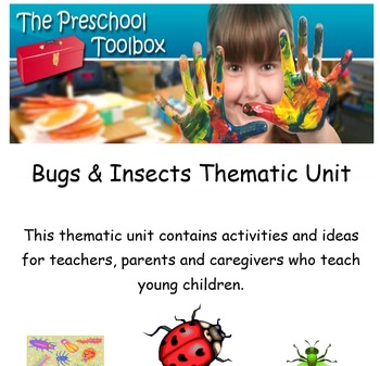 Preview of Bugs and Insects Thematic Unit for Preschool and Kindergarten
