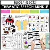 Bugs and Insects Thematic Unit for Speech Therapy
