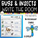 Bugs and Insects Write the Room | Sensory Bin Activity
