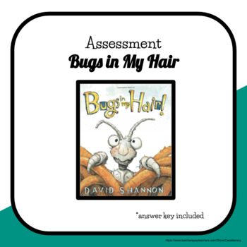Bugs in My Hair Quiz by Casa Literacy | TPT