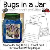 Spring Craft | Bug in a Jar and Sort