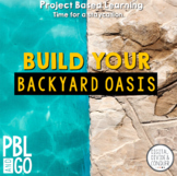 Build A Backyard Oasis PBL , A Project Based Learning Activity