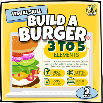 Preview of Build A Burger Bundle