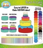 Build A Cake Clipart {Zip-A-Dee-Doo-Dah Designs}