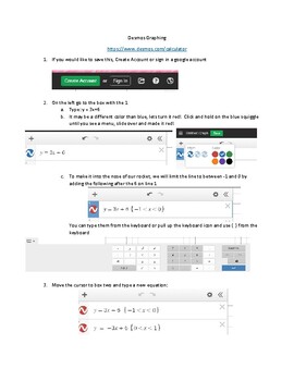 Preview of Build A Desmos Graphing Rocket