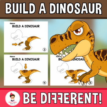 Preview of Build A Dinosaur Clipart