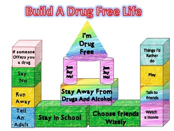 Build A Drug Free Life By Fun Teach Teachers Pay Teachers