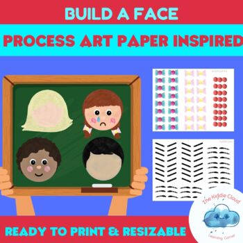 Preview of Build A Face ║ Process Art Paper Inspired Clip-Art