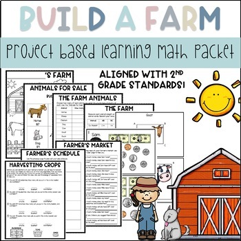 Preview of Build A Farm Project Based Learning Activity
