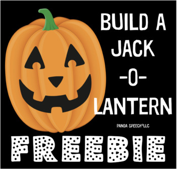 Preview of Build-A-Jack -O- Lantern FREEBIE