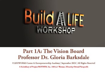 Preview of Build A LIFE Workshop: Vision Board Part 1A