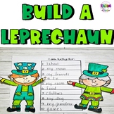 Build A Leprechaun St. Patricks Day Craft | Writing Activi