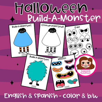 Preview of Build A Monster {By Teaching Tutifruti}