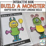 Build A Monster Interactive Book for Speech and Language