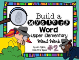 Build A Mystery Word, Set 2 ~ Upper Elementary Interactive