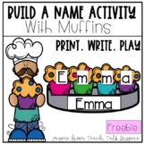 Build A Name Activity With Muffins