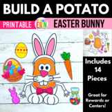 Build A Potato EASTER Paper Doll Dress Up Reward Bunny Rabbit