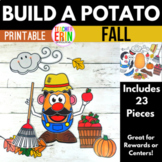 Build A Potato FALL Paper Doll Dress Up Mr. Potato | Head 