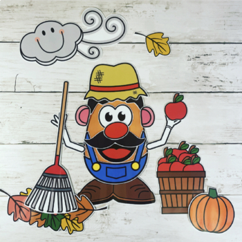 Build A Mr Potato and Mrs Potato Head and Accessories Dress up