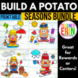 Build A Potato SEASONS BUNDLE Paper Doll Dress Up Mr. Pota
