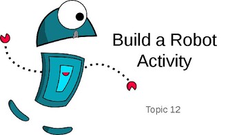 Preview of Build A Robot Digital Activity (distance learning)
