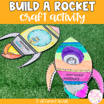 Preview of Build A Rocket | Craft Activity
