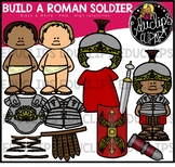 Build A Roman Soldier Clip Art Set {Educlips Clipart}